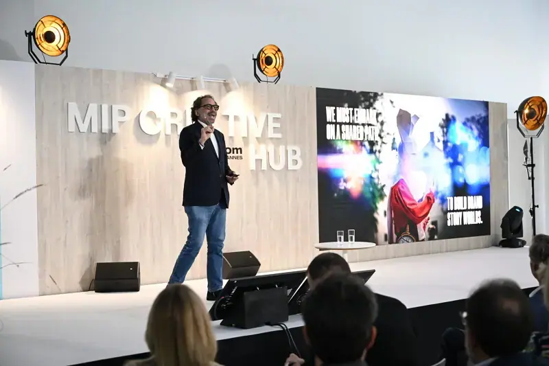 Presentation at MIPCOM Cannes