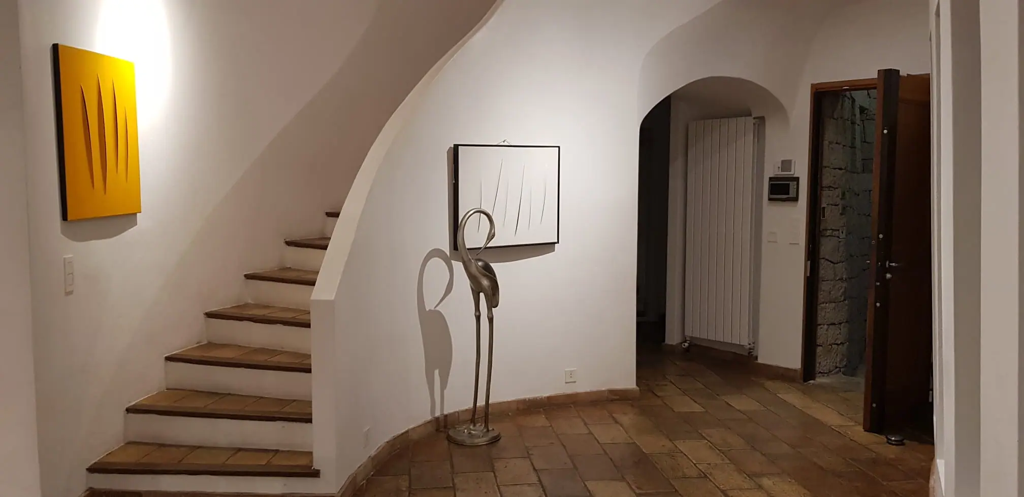 Staircase and foyer