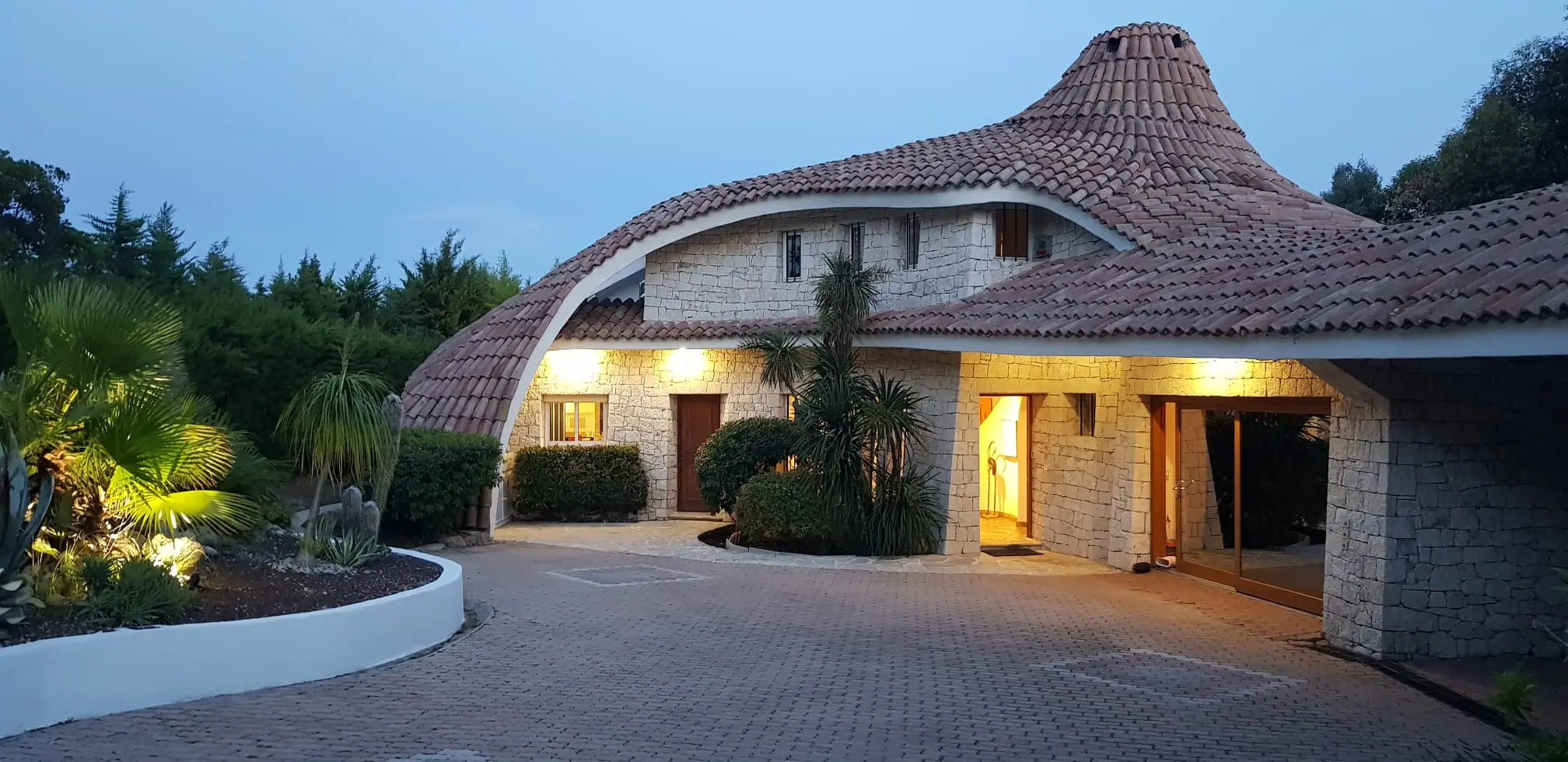 Courtyard and entrance