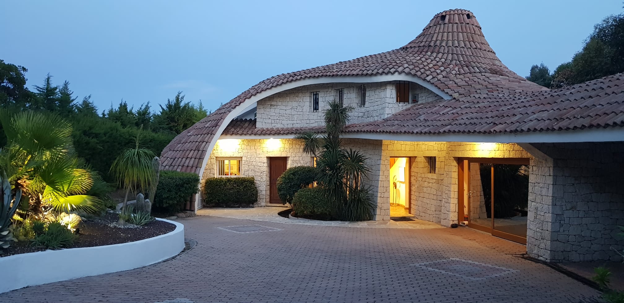 Courtyard and entrance